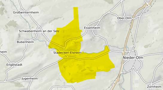 Immobilienpreisekarte Stadecken Elsheim